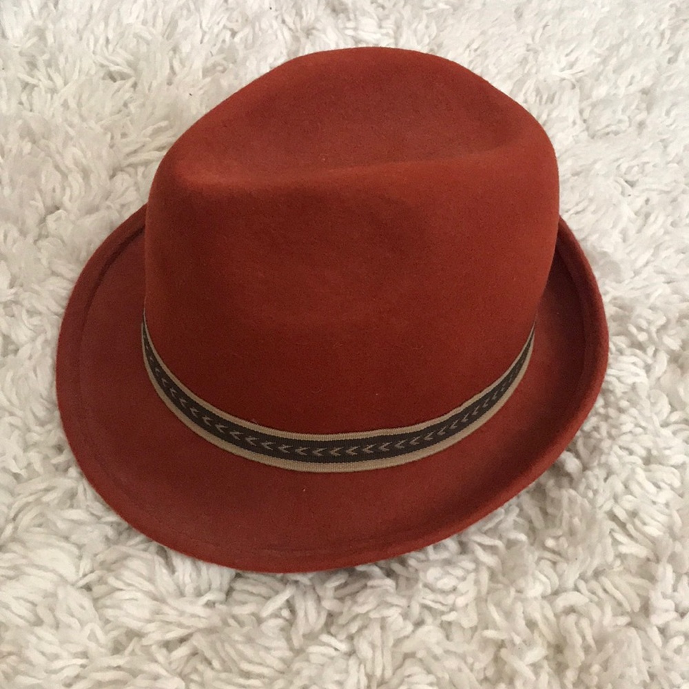 Orange hat